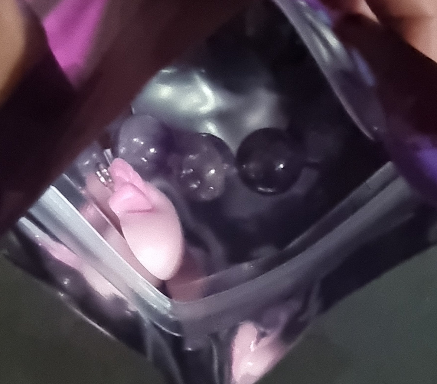 mystery glass,crystal, bracelet bags